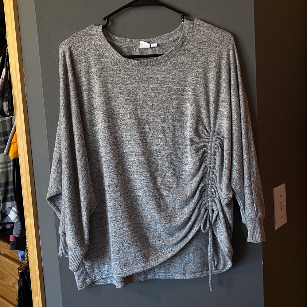 Gray sweater